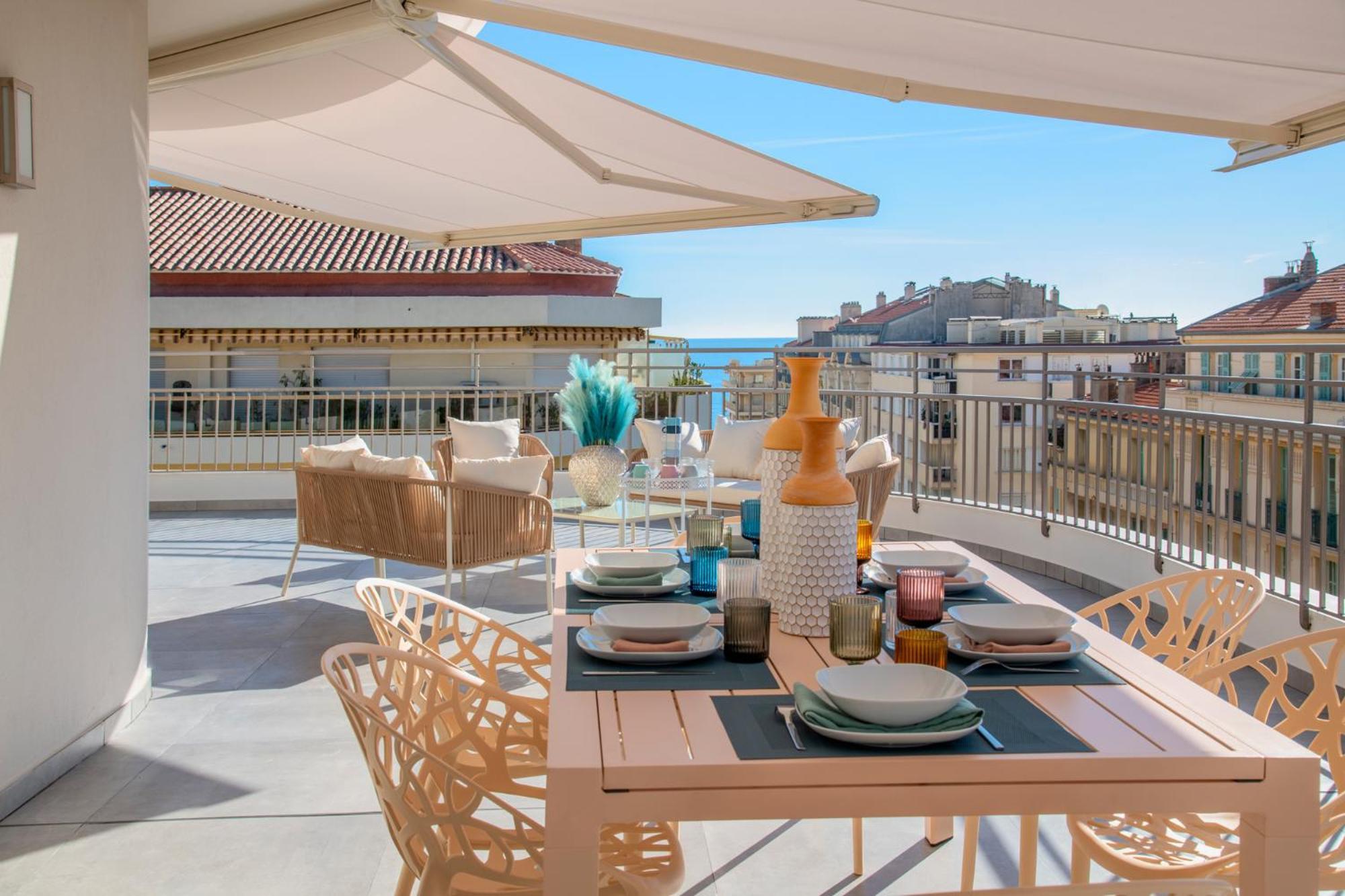 Residence Hoteliere Chambord Au Coeur De Menton - Entierement Renovee 外观 照片