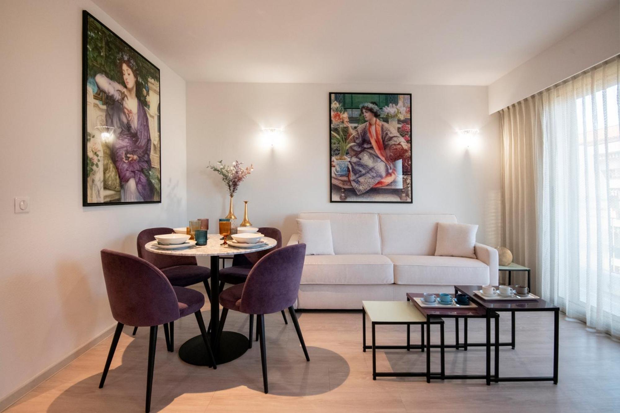 Residence Hoteliere Chambord Au Coeur De Menton - Entierement Renovee 外观 照片