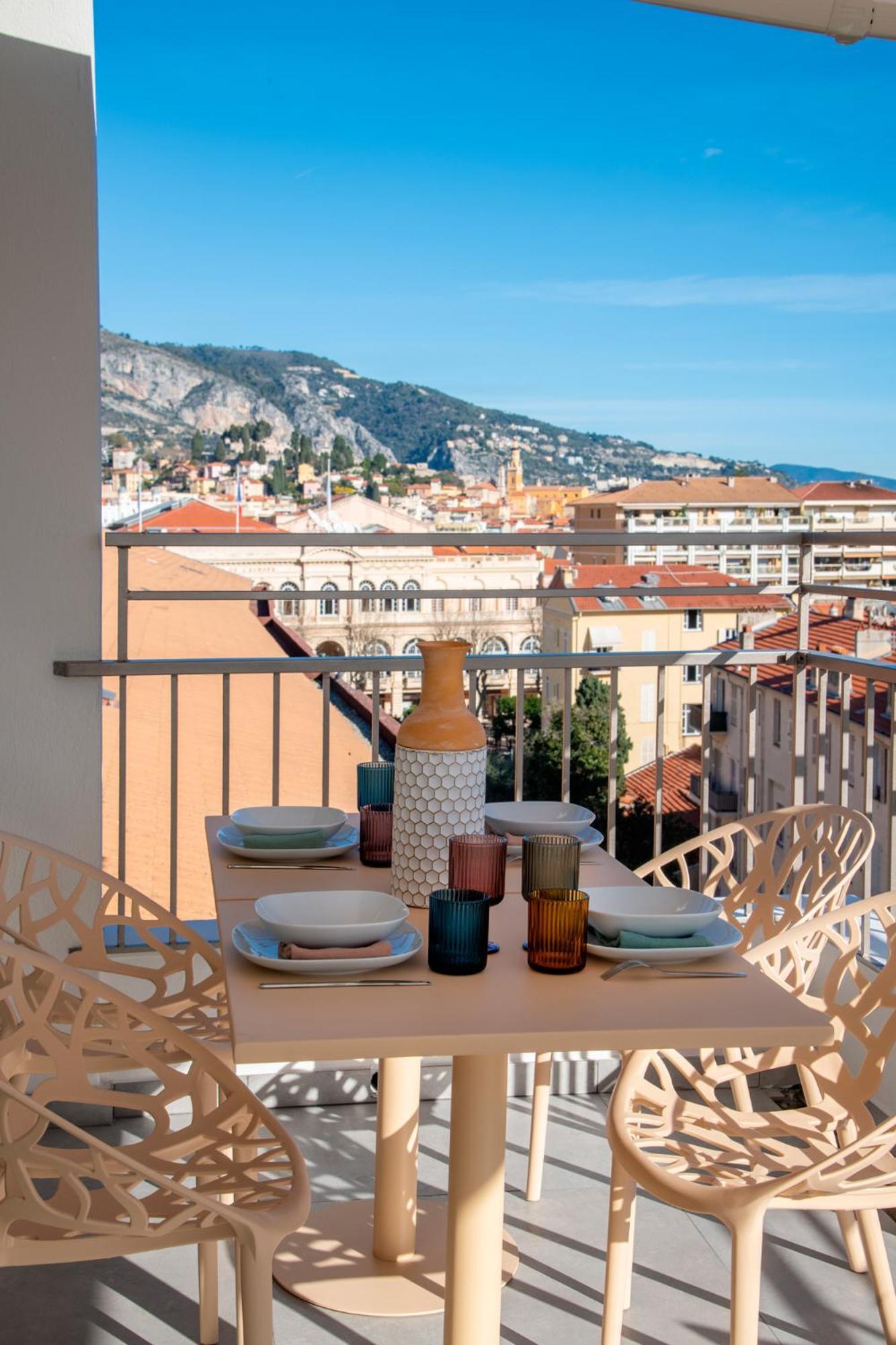 Residence Hoteliere Chambord Au Coeur De Menton - Entierement Renovee 外观 照片